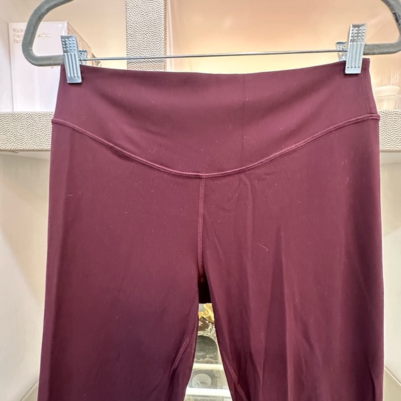 lululemon athletica Pants - lululemon athletica Burgundy Leggings Size 12